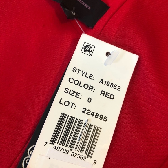 RED DRESS by Aqua dresses - Picture 5 of 5